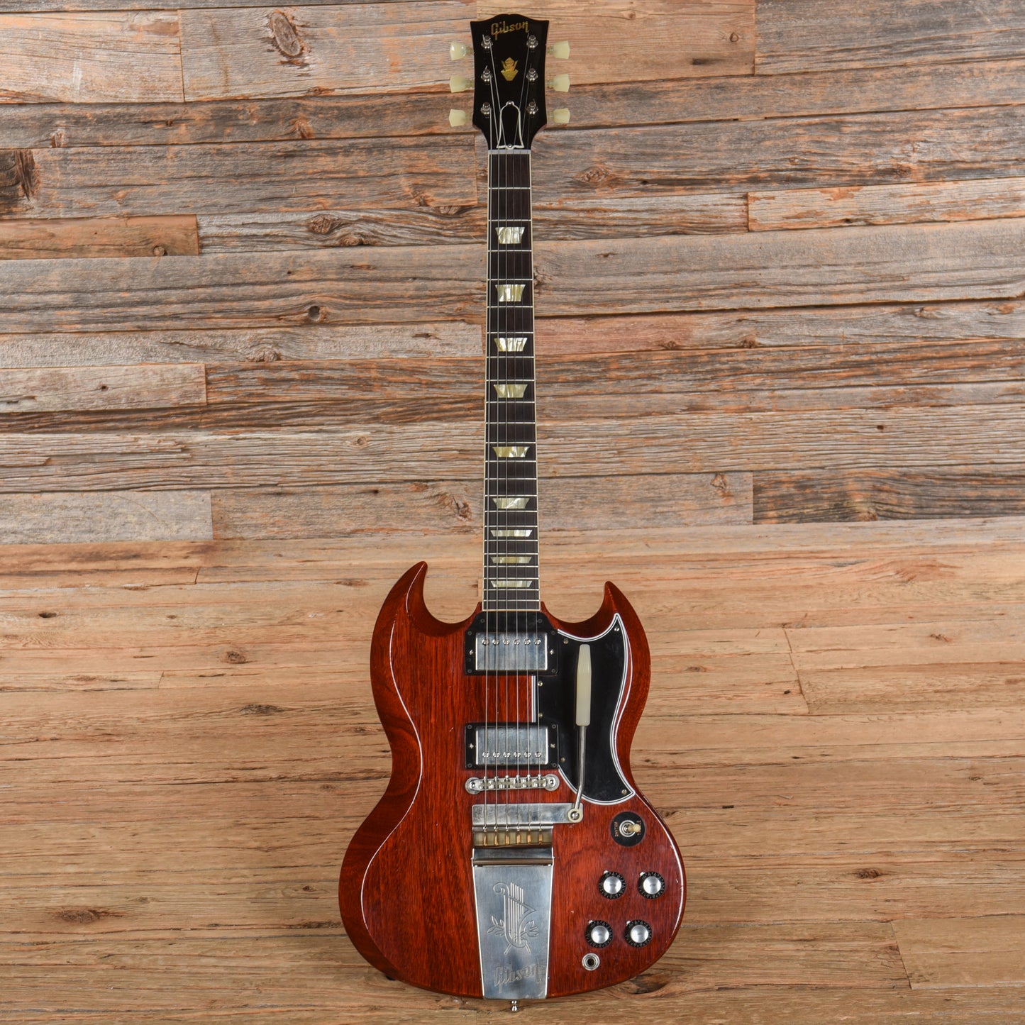 Gibson Custom Murphy Lab '64 SG Standard Reissue Ultra Light Aged Cherry 2023 Electric Guitars / Solid Body