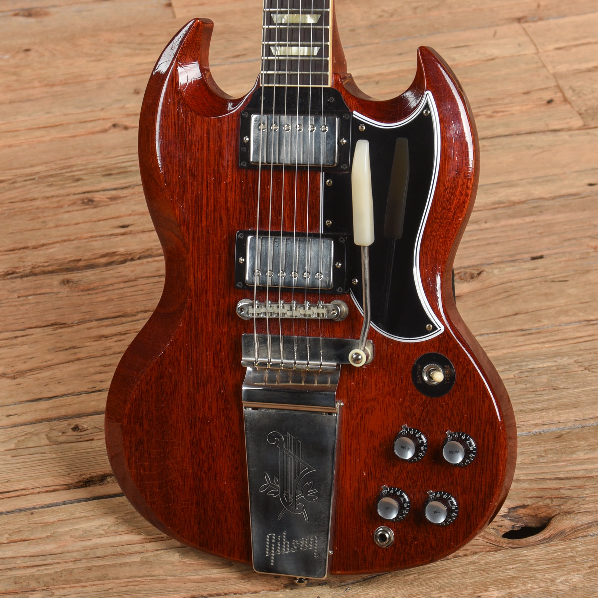 Gibson Custom Murphy Lab '64 SG Standard Reissue Ultra Light Aged Cherry 2023 Electric Guitars / Solid Body