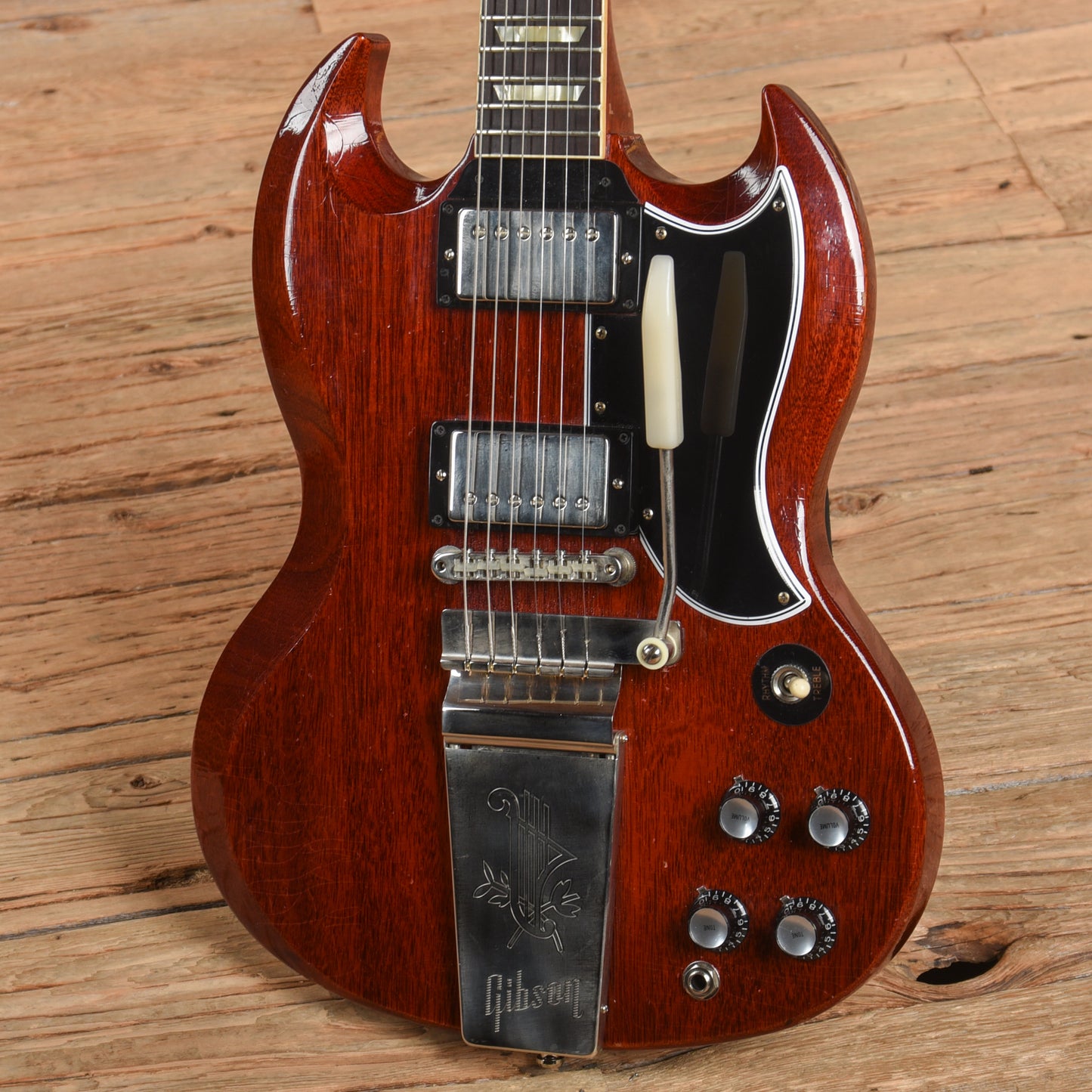 Gibson Custom Murphy Lab '64 SG Standard Reissue Ultra Light Aged Cherry 2023 Electric Guitars / Solid Body