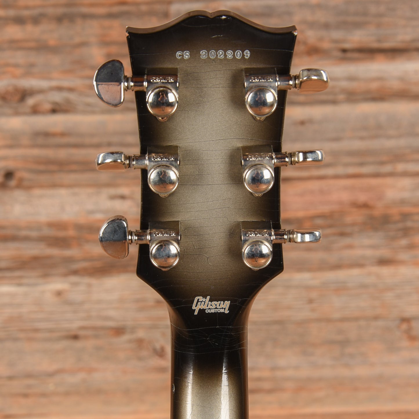 Gibson Custom Murphy Lab Les Paul Custom Ultra Light Aged Silverburst 2023 Electric Guitars / Solid Body