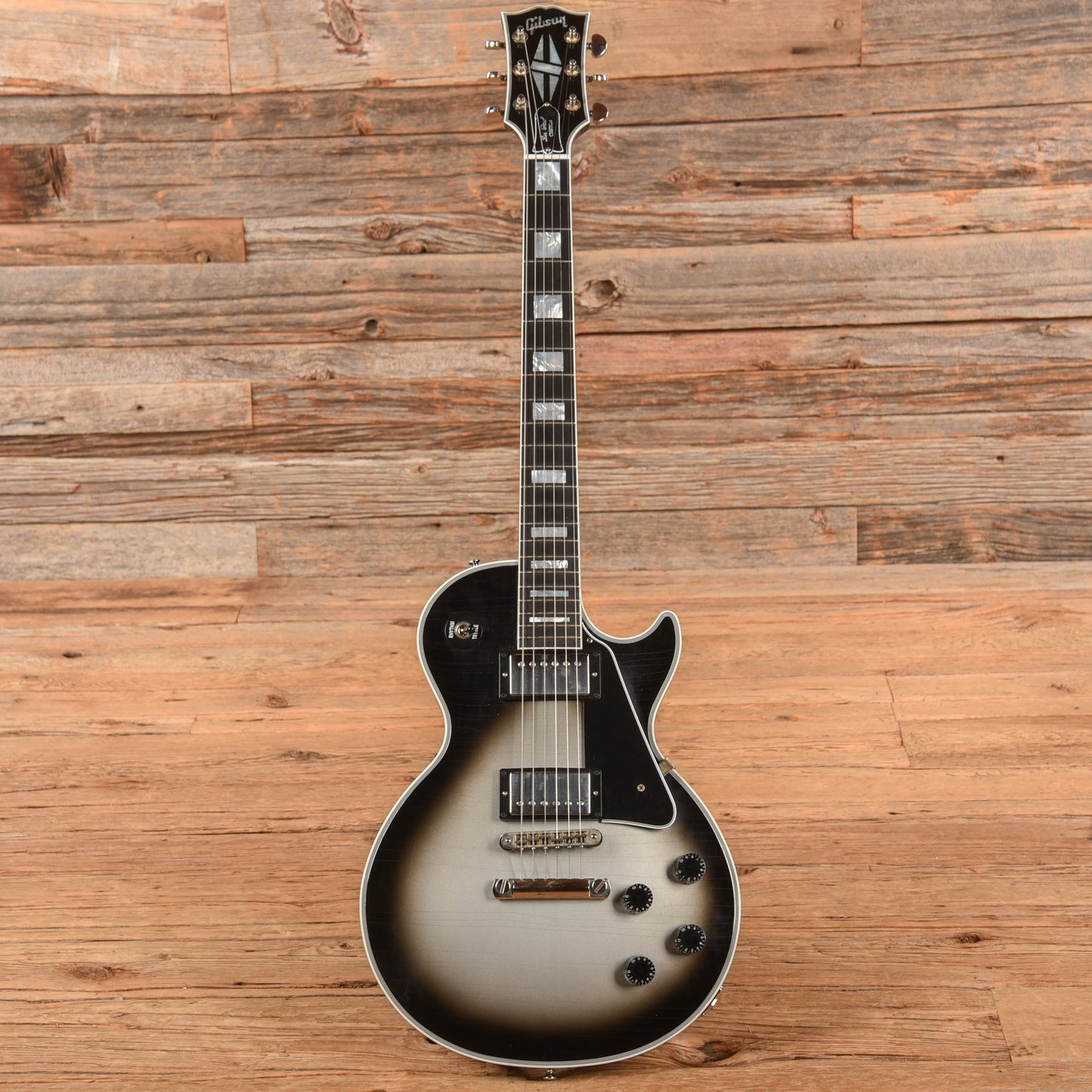 Gibson Custom Murphy Lab Les Paul Custom Ultra Light Aged Silverburst 2023 Electric Guitars / Solid Body