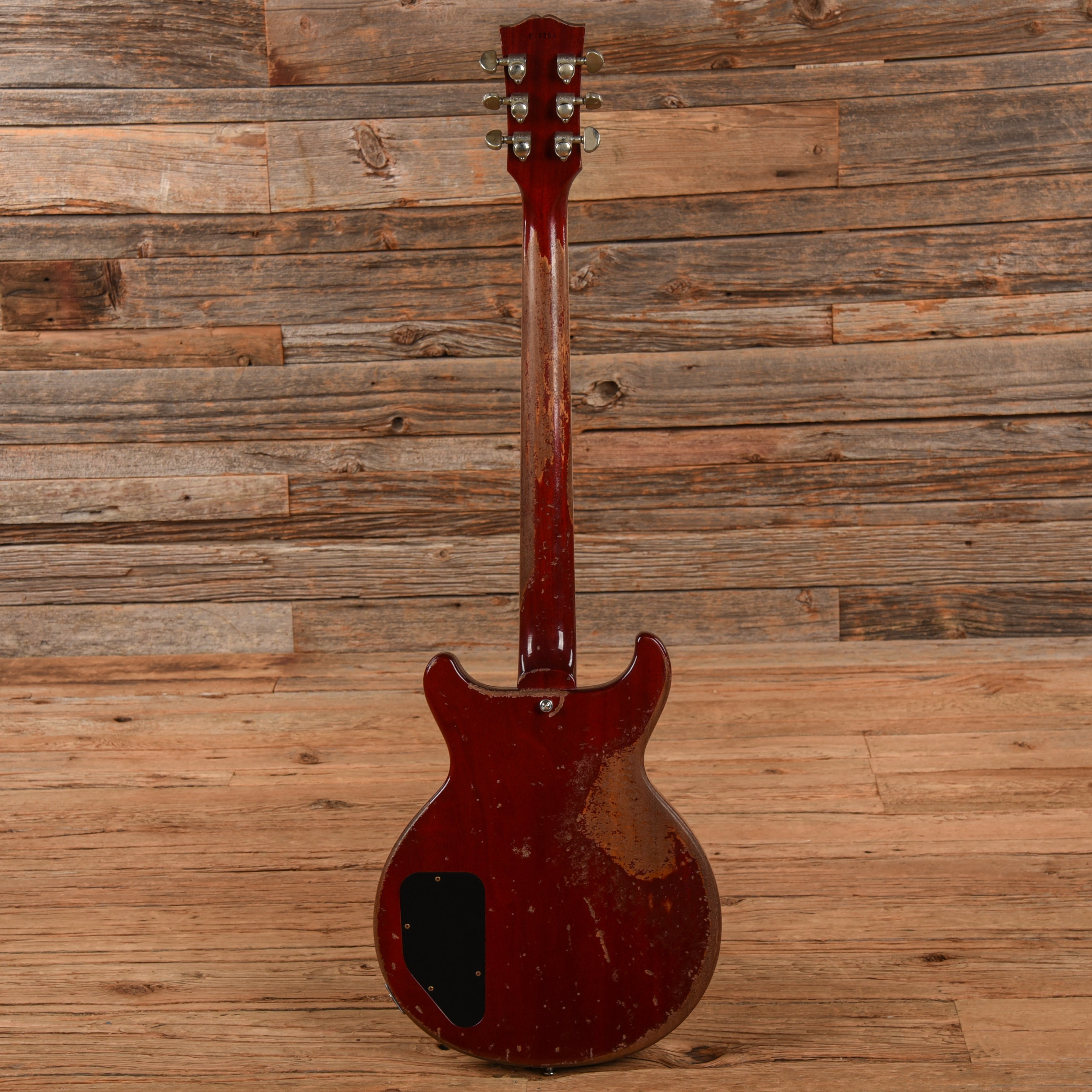 Gibson Custom Murphy Lab Les Paul Special Double Cut Figured Top Heavy Aged Sunburst Electric Guitars / Solid Body
