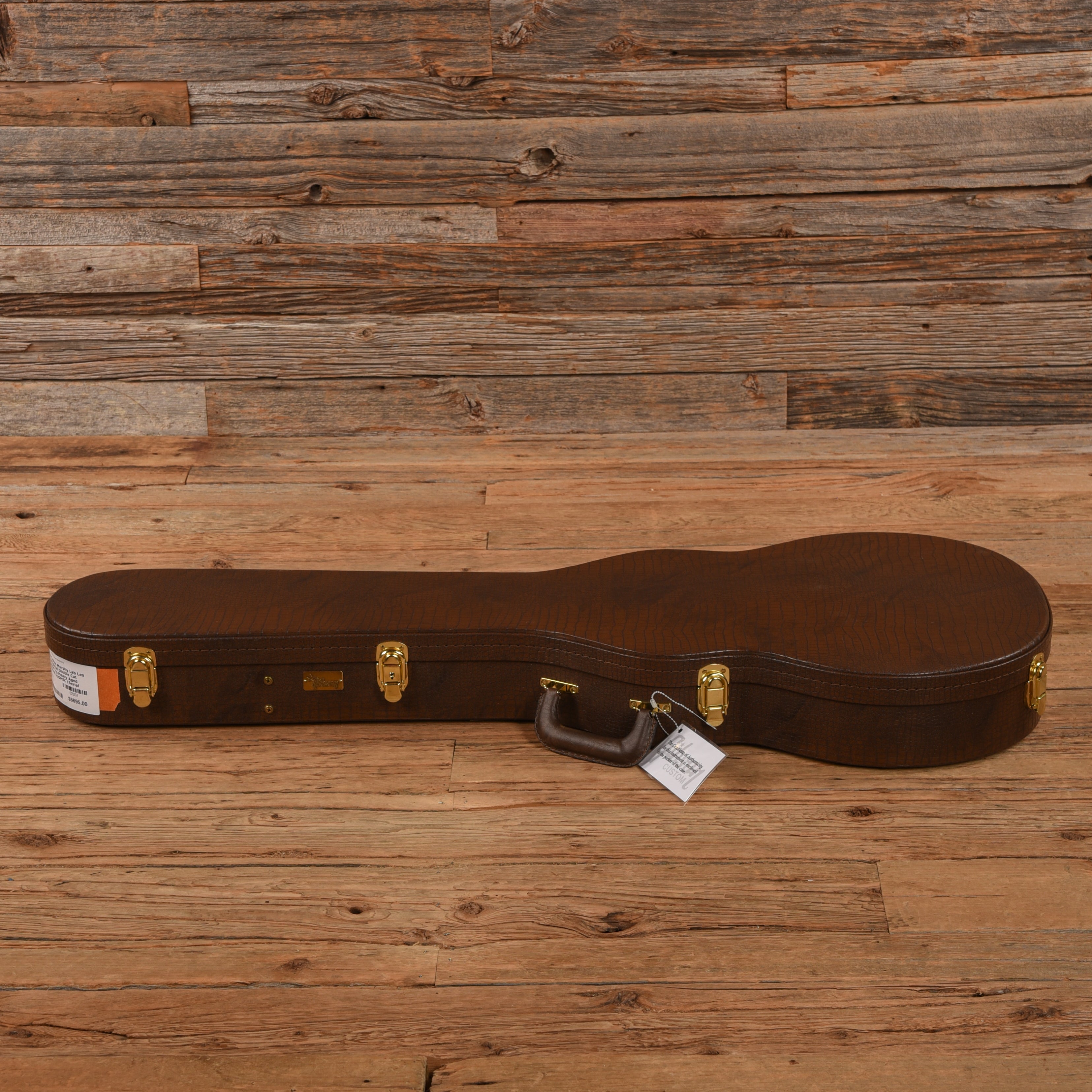 Gibson Custom Murphy Lab Les Paul Special Double Cut Figured Top Heavy Aged Sunburst Electric Guitars / Solid Body