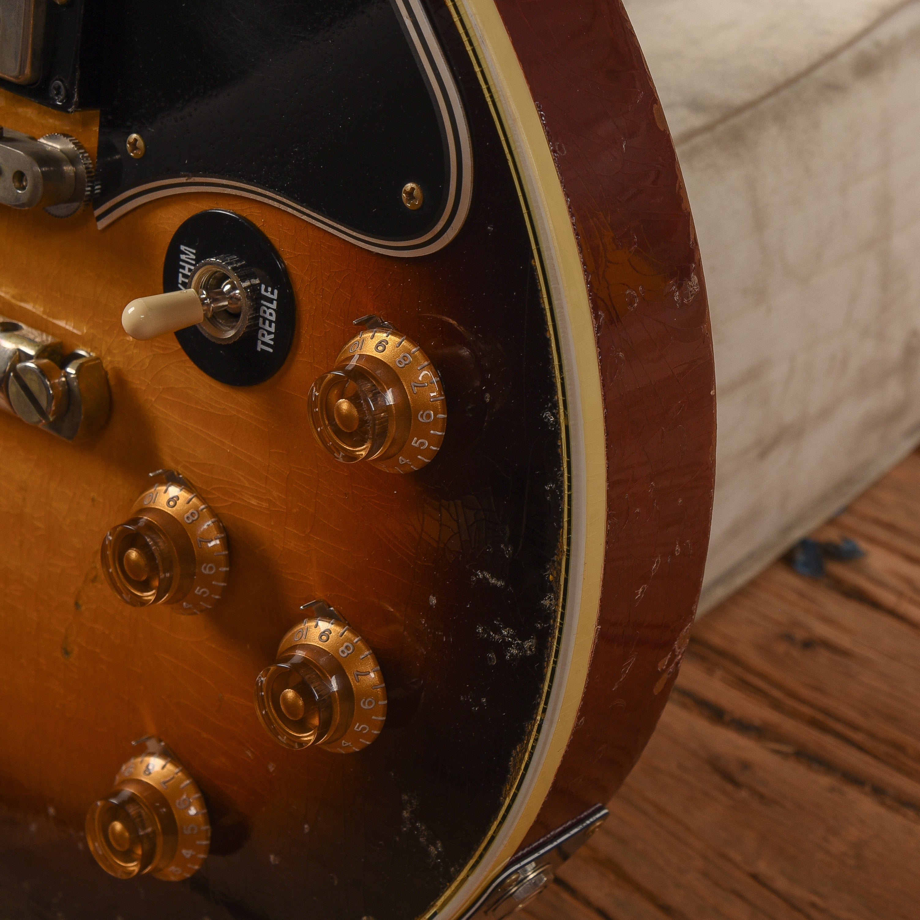 Gibson Custom Murphy Lab Les Paul Special Double Cut Figured Top Heavy Aged Sunburst Electric Guitars / Solid Body