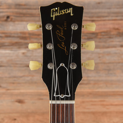 Gibson Custom Painted Over Series '58 Les Paul Standard Reissue Classic White Over Cherry Sunburst 2017 Electric Guitars / Solid Body