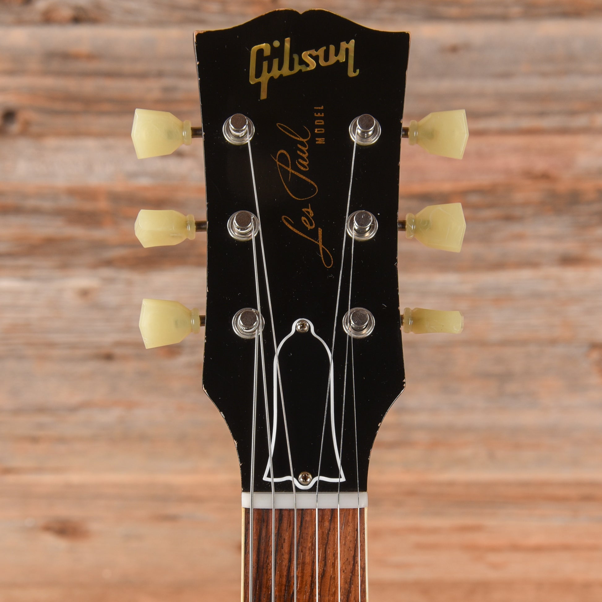 Gibson Custom Painted Over Series '58 Les Paul Standard Reissue Ebony Over Cherry Sunburst 2017 Electric Guitars / Solid Body