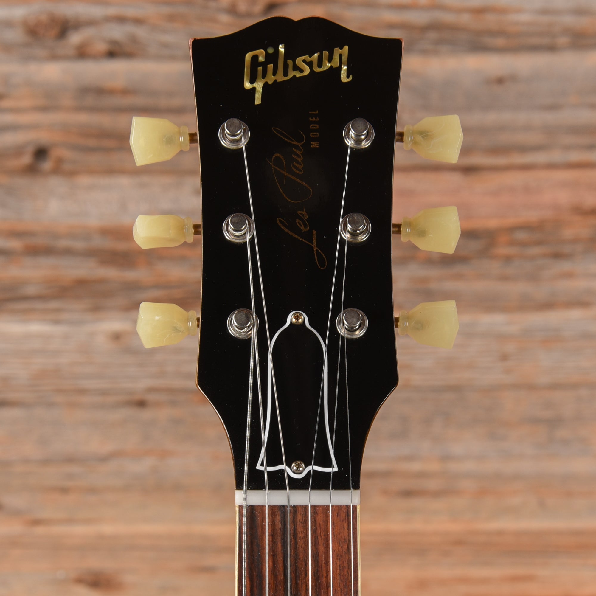 Gibson Custom Painted Over Series '58 Les Paul Standard Reissue Gold Over Cherry Sunburst 2017 Electric Guitars / Solid Body