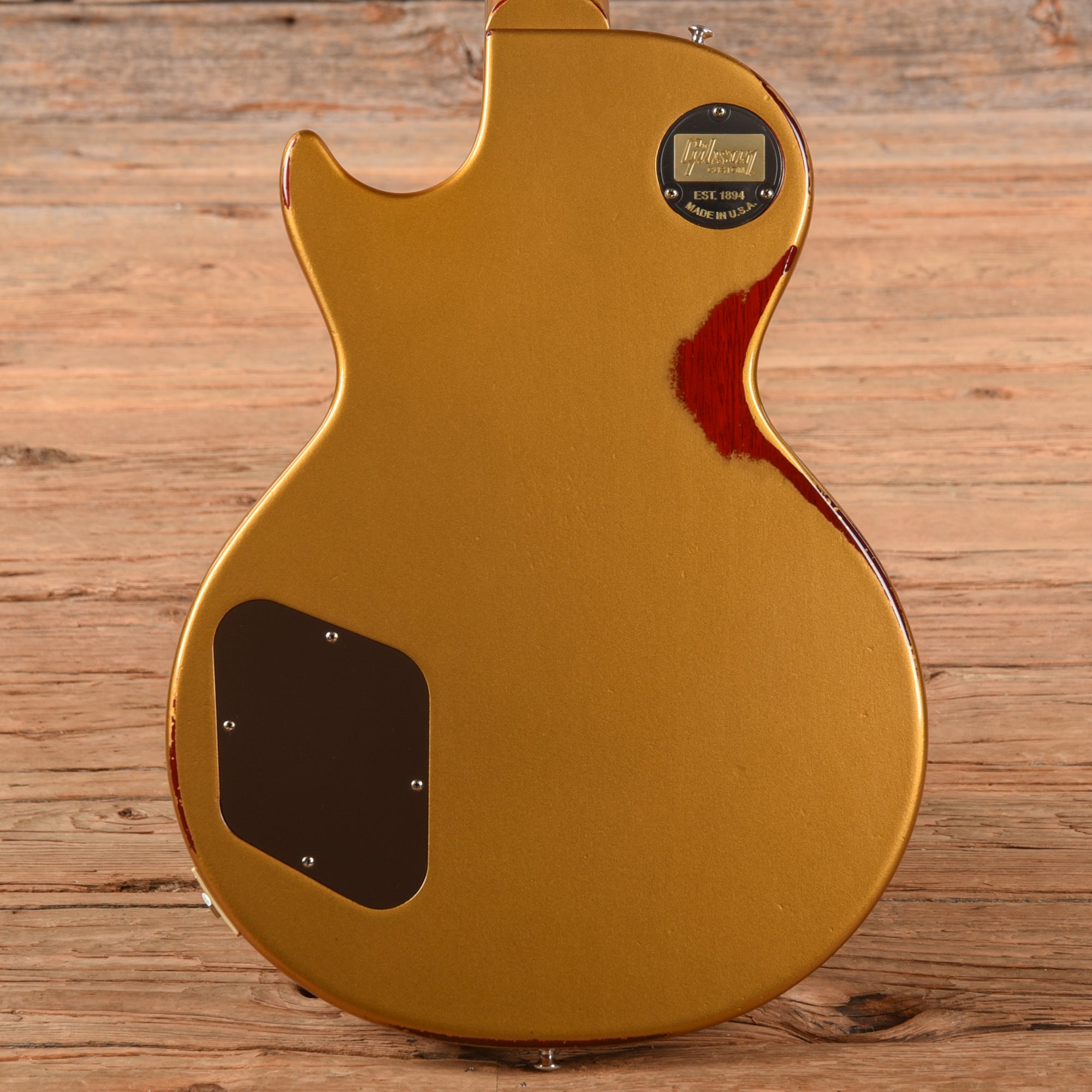 Gibson Custom Painted Over Series '58 Les Paul Standard Reissue Gold Over Cherry Sunburst 2017 Electric Guitars / Solid Body