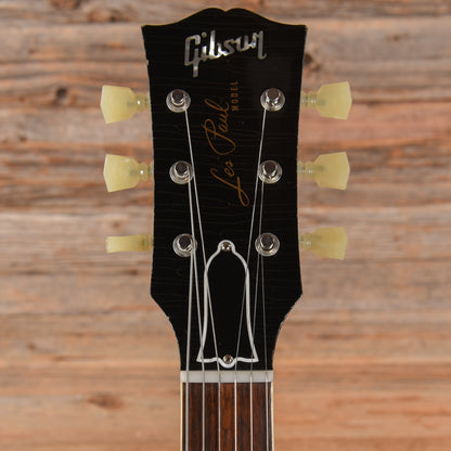 Gibson Custom Painted Over Series '60 Les Paul Standard Reissue Ebony Over Frosted Blue 2016 Electric Guitars / Solid Body