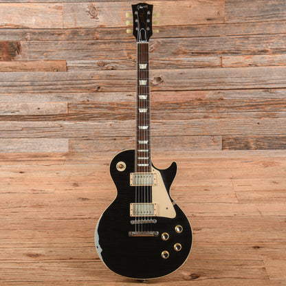 Gibson Custom Painted Over Series '60 Les Paul Standard Reissue Ebony Over Frosted Blue 2016 Electric Guitars / Solid Body