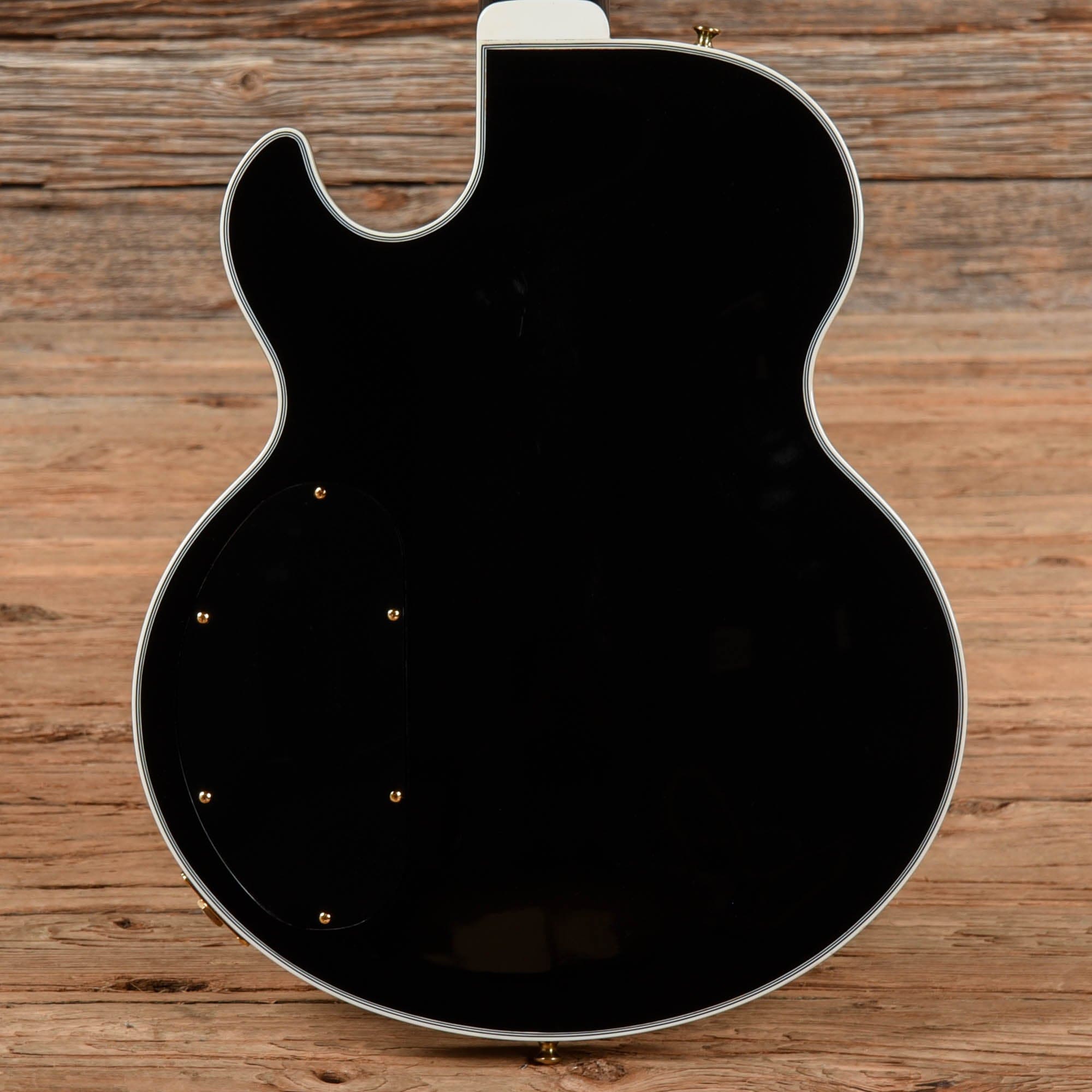 Custom Ron Gibson Custom Ron Wood Signature L5S Ebony 2015 – Chicago Music Exchange