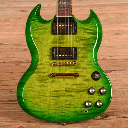Gibson Custom SG Elegant Figured Iguana Burst Electric Guitars / Solid Body