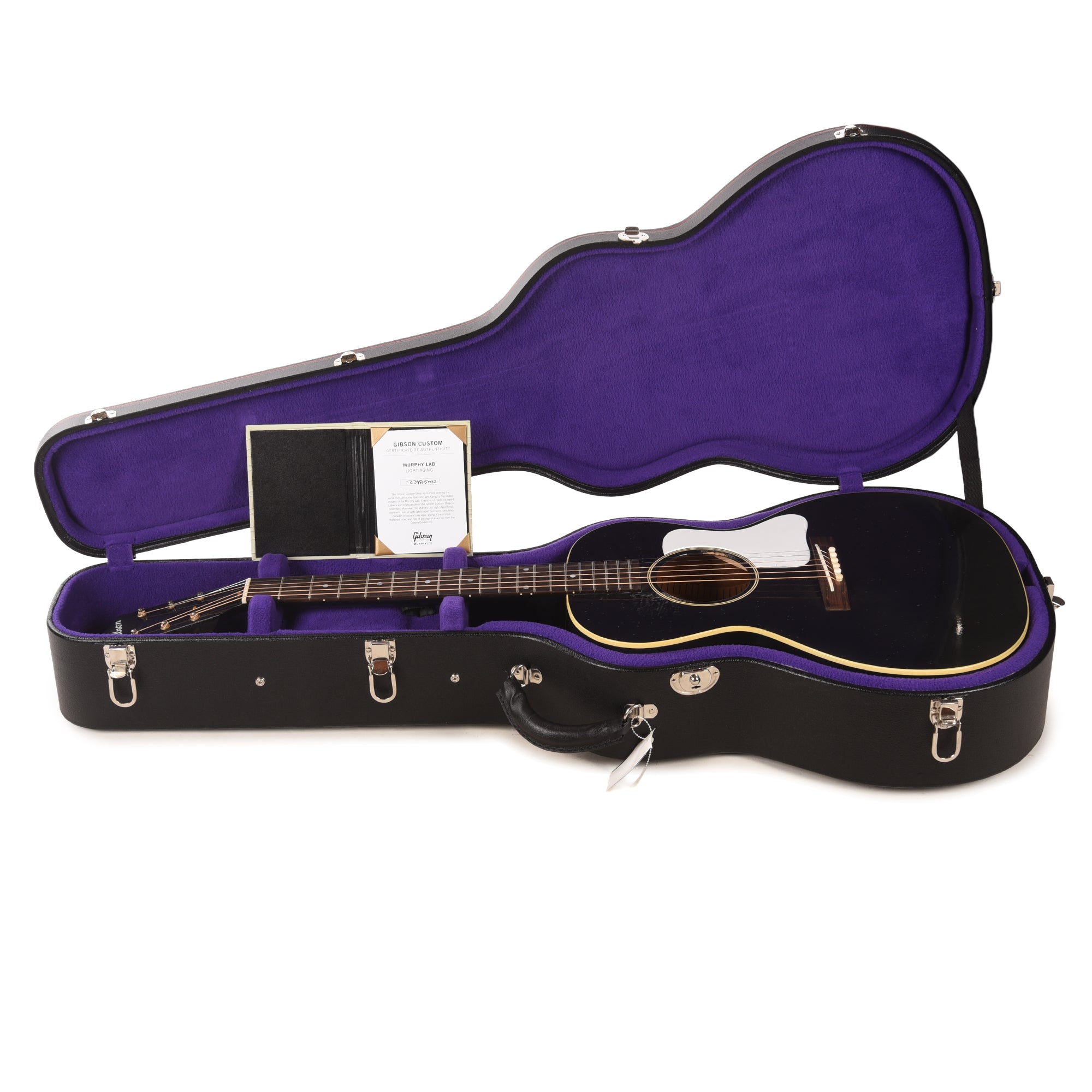 Gibson Custom Shop 1933 L-00 Ebony Murphy Lab Light Aged Electric Guitars / Solid Body