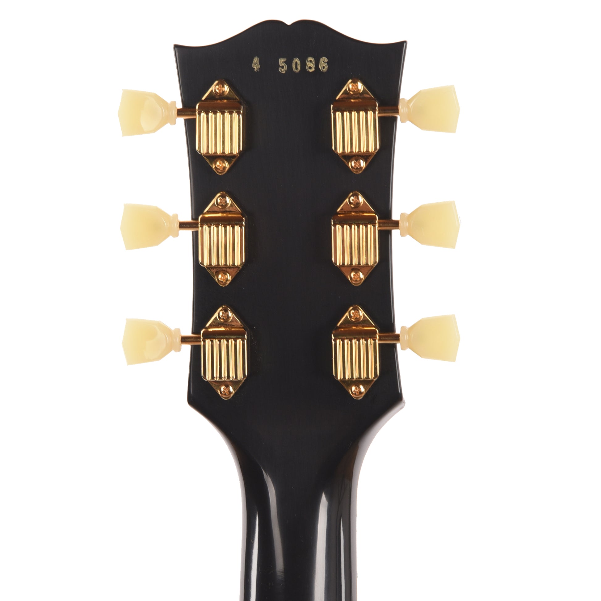 Gibson Custom Shop 1954 Les Paul Custom Staple Pickup Reissue Ebony VOS Electric Guitars / Solid Body