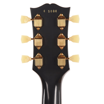 Gibson Custom Shop 1954 Les Paul Custom Staple Pickup Reissue Ebony VOS Electric Guitars / Solid Body