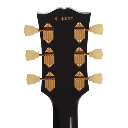 Gibson Custom Shop 1954 Les Paul Custom Staple Pickup Reissue Ebony VOS Electric Guitars / Solid Body