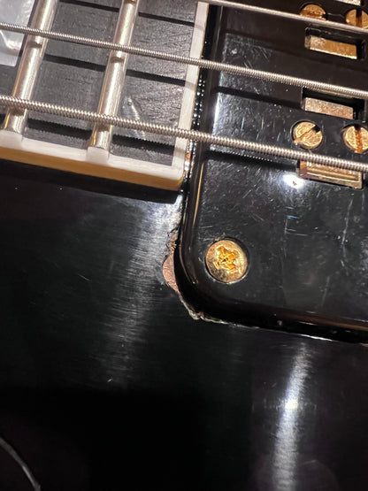 Gibson Custom Shop 1954 Les Paul Custom Staple Pickup Reissue Ebony VOS Electric Guitars / Solid Body