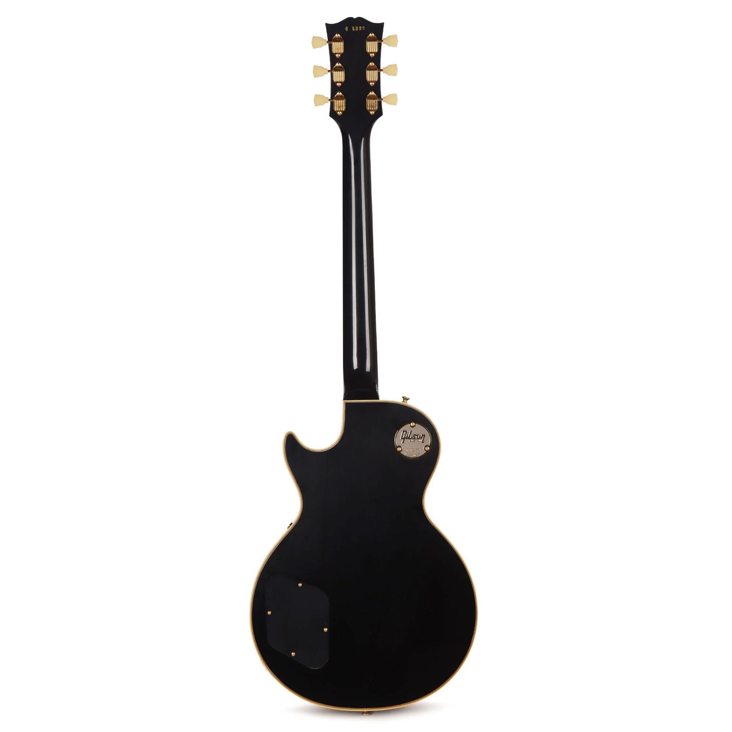 Gibson Custom Shop 1954 Les Paul Custom Staple Pickup Reissue Ebony VOS Electric Guitars / Solid Body