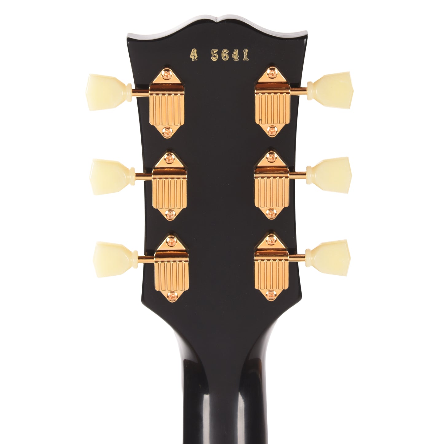 Gibson Custom Shop 1954 Les Paul Custom Staple Pickup Reissue Ebony VOS Electric Guitars / Solid Body