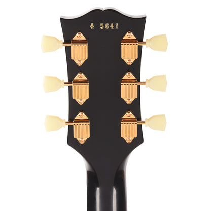 Gibson Custom Shop 1954 Les Paul Custom Staple Pickup Reissue Ebony VOS Electric Guitars / Solid Body