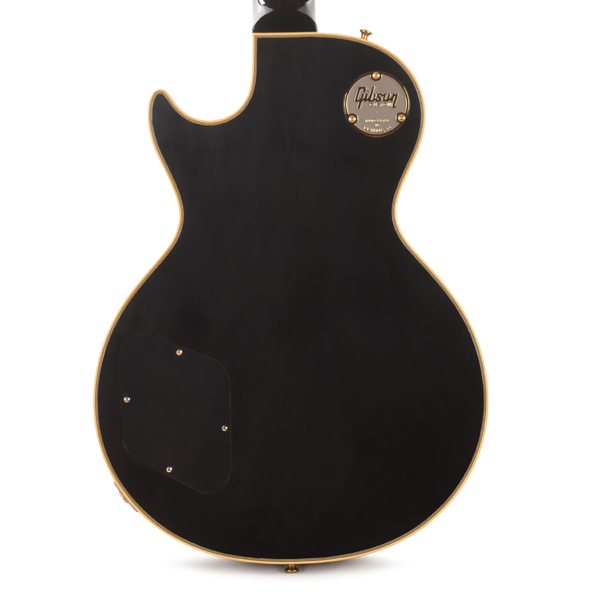 Gibson Custom Shop 1954 Les Paul Custom Staple Pickup Reissue Ebony VOS Electric Guitars / Solid Body