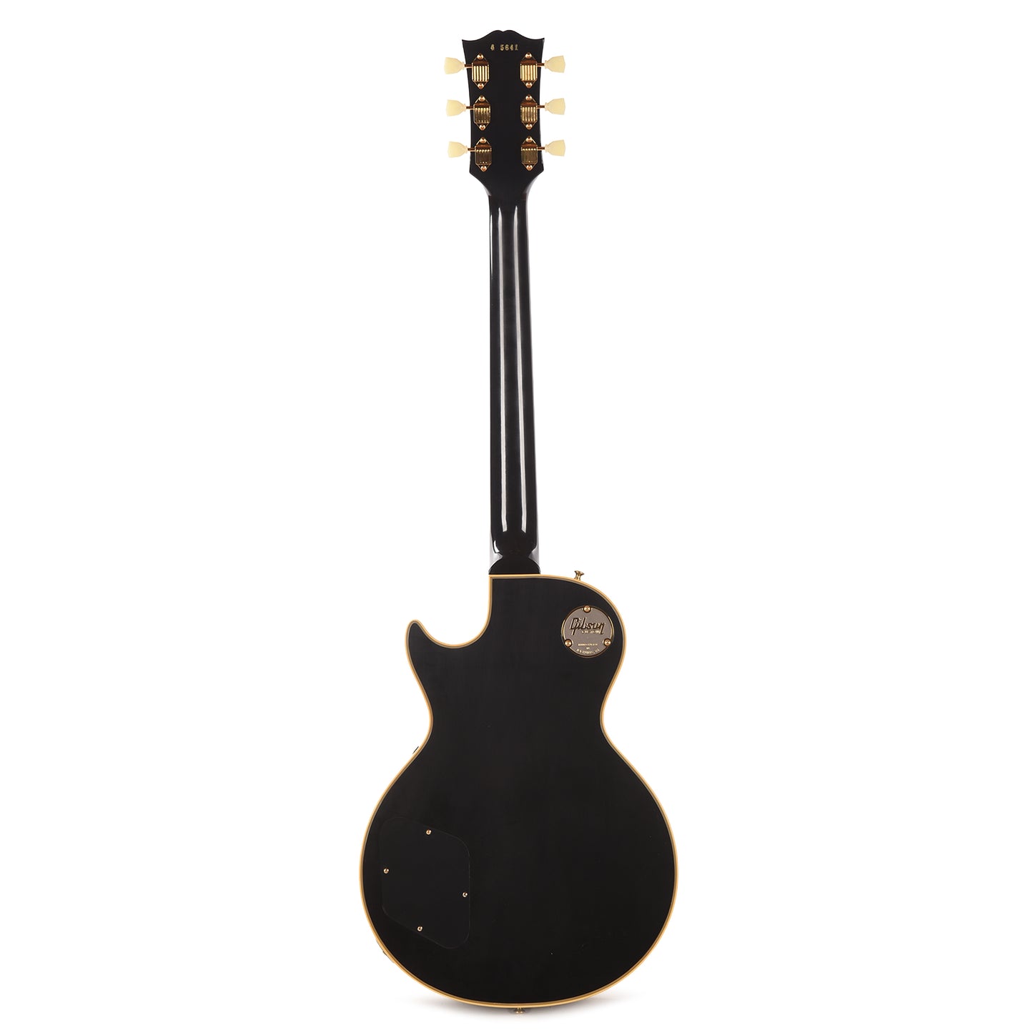 Gibson Custom Shop 1954 Les Paul Custom Staple Pickup Reissue Ebony VOS Electric Guitars / Solid Body