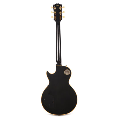 Gibson Custom Shop 1954 Les Paul Custom Staple Pickup Reissue Ebony VOS Electric Guitars / Solid Body