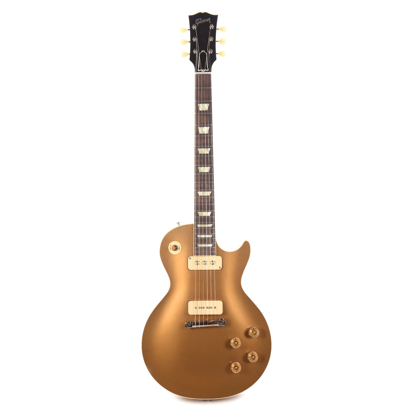 Gibson Custom Shop 1954 Les Paul Goldtop VOS w/Staple Pickup & P90 Electric Guitars / Solid Body
