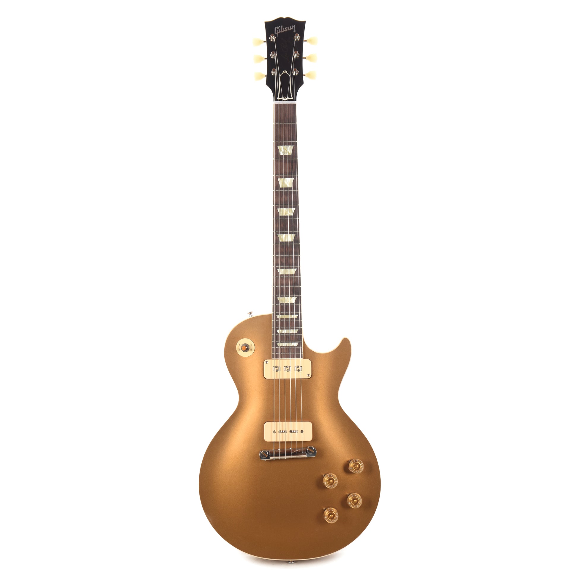 Gibson Custom Shop 1954 Les Paul Goldtop VOS w/Staple Pickup & P90 Electric Guitars / Solid Body