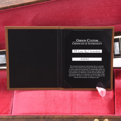 Gibson Custom Shop 1954 Les Paul Standard Brunswick Blue VOS Electric Guitars / Solid Body