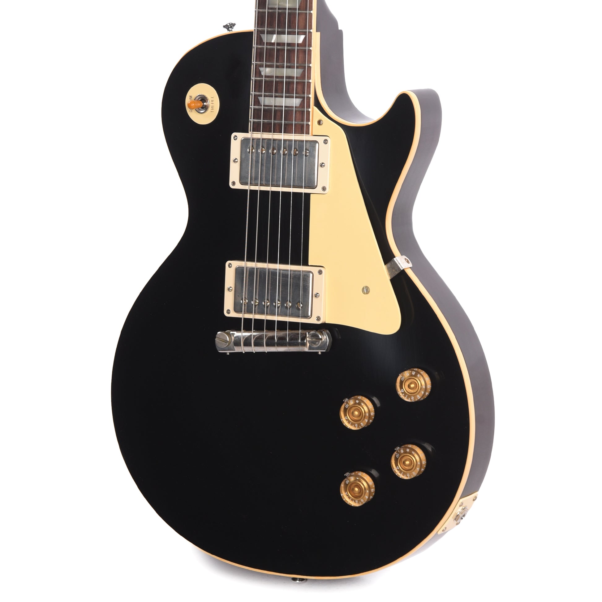 Gibson Custom Shop 1954 Les Paul Standard "CME Spec" Ebony Darkback VOS w/Custom "S" Buckers & Carmelita Neck Electric Guitars / Solid Body