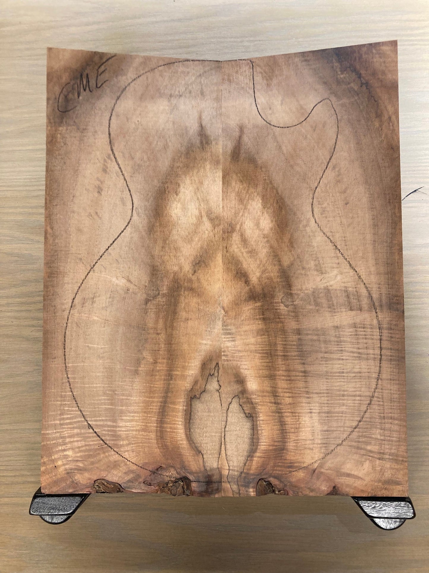 Gibson Custom Shop 1954 Les Paul Standard Koa Natural Darkback VOS