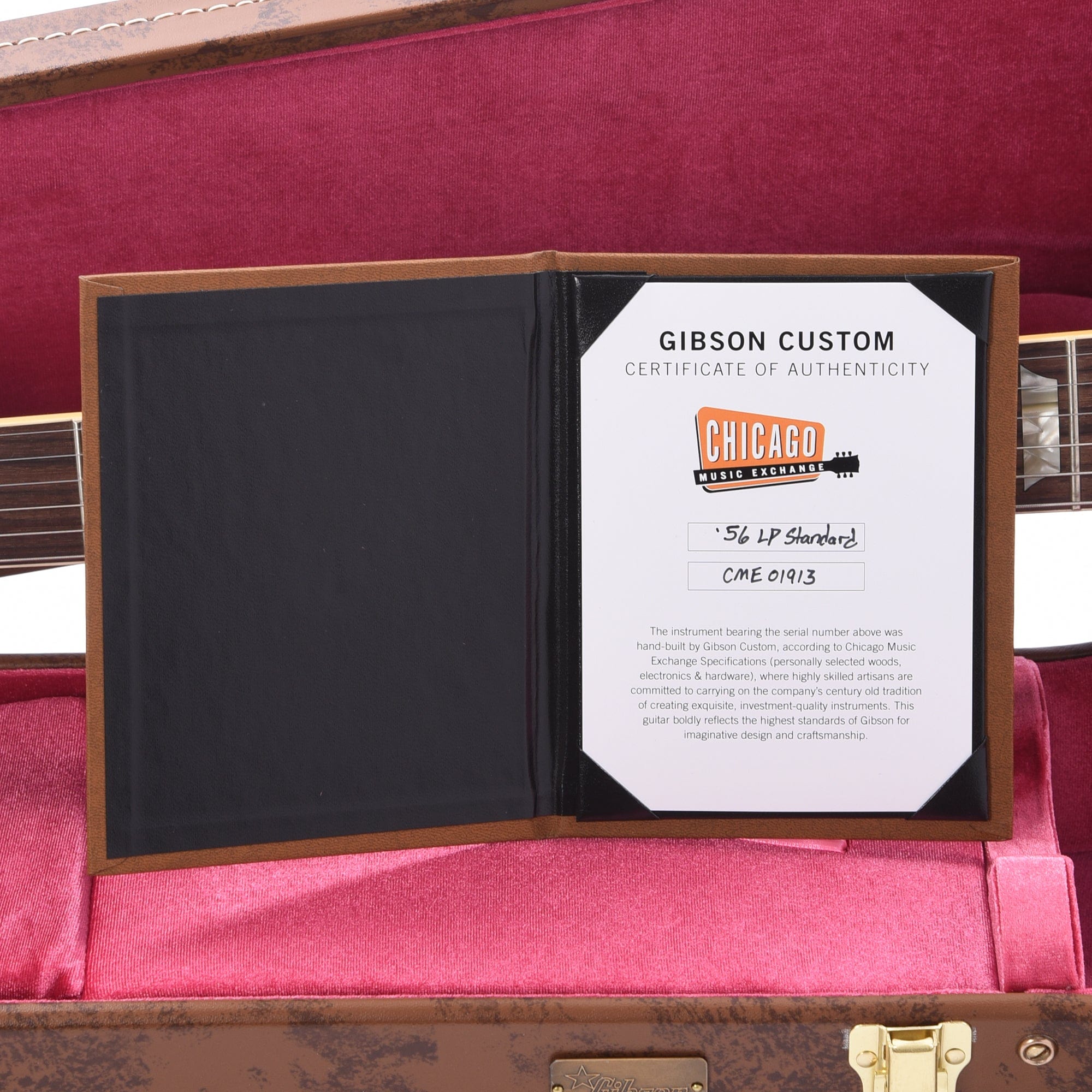 Gibson Custom Shop 1956 Les Paul Goldtop Darkback VOS w/60 V2 Neck Profile Electric Guitars / Solid Body