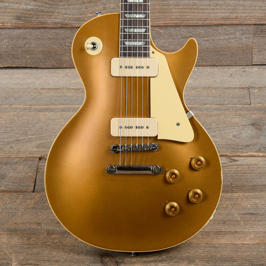 Gibson Custom Shop 1956 Les Paul Goldtop Darkback VOS w/60 V2 Neck Profile Electric Guitars / Solid Body