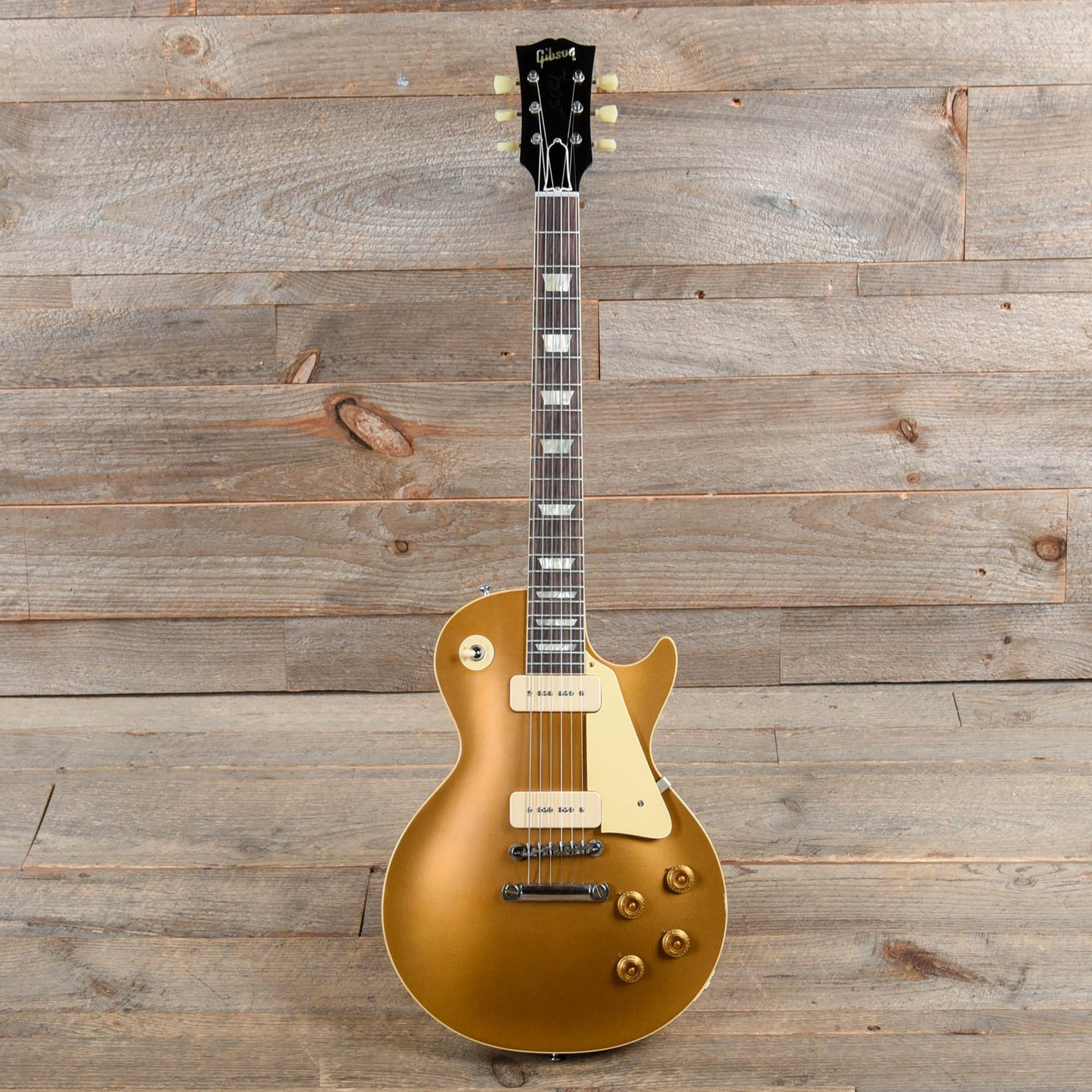Gibson Custom Shop 1956 Les Paul Goldtop Darkback VOS w/60 V2 Neck Profile Electric Guitars / Solid Body