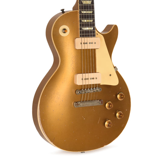 Gibson Custom Shop 1956 Les Paul Goldtop Reissue Double Gold All Over Ultralight Back Murphy Lab Heavy Aged Electric Guitars / Solid Body
