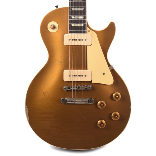 Gibson Custom Shop 1956 Les Paul Goldtop Reissue Double Gold Ultralight Back Murphy Lab Heavy Aged Electric Guitars / Solid Body