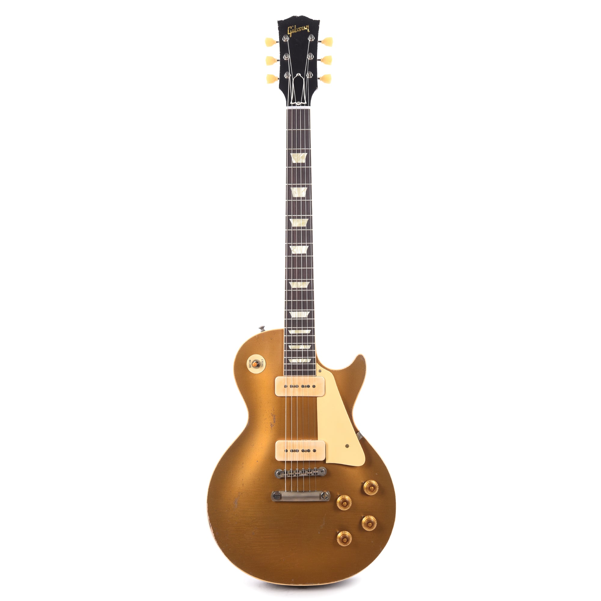 Gibson Custom Shop 1956 Les Paul Goldtop Reissue Double Gold Ultralight Back Murphy Lab Heavy Electric Guitars / Solid Body