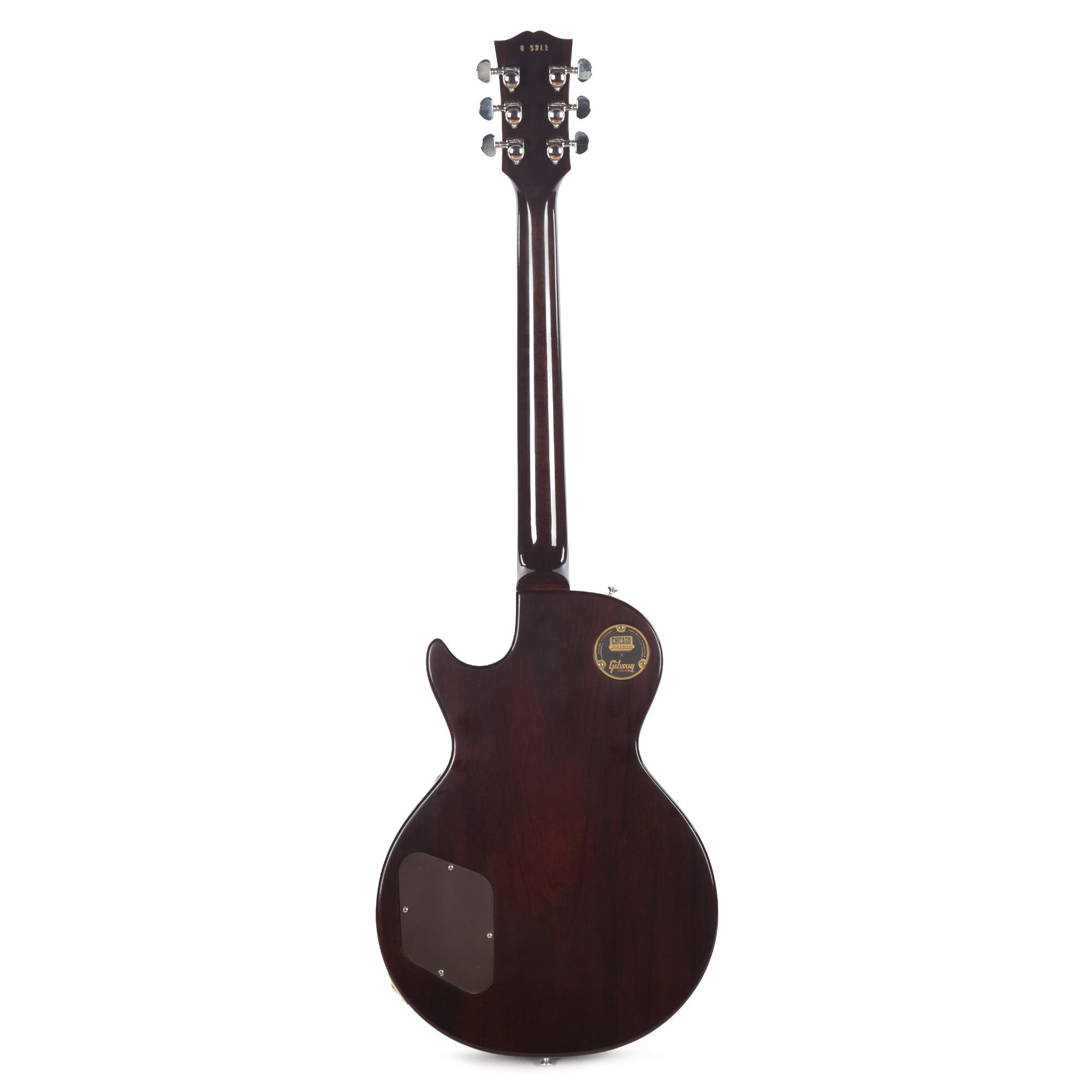 Gibson Custom Shop 1956 Les Paul Standard Antique Ebony Top Dark Back VOS w/Mini Humbuckers Electric Guitars / Solid Body