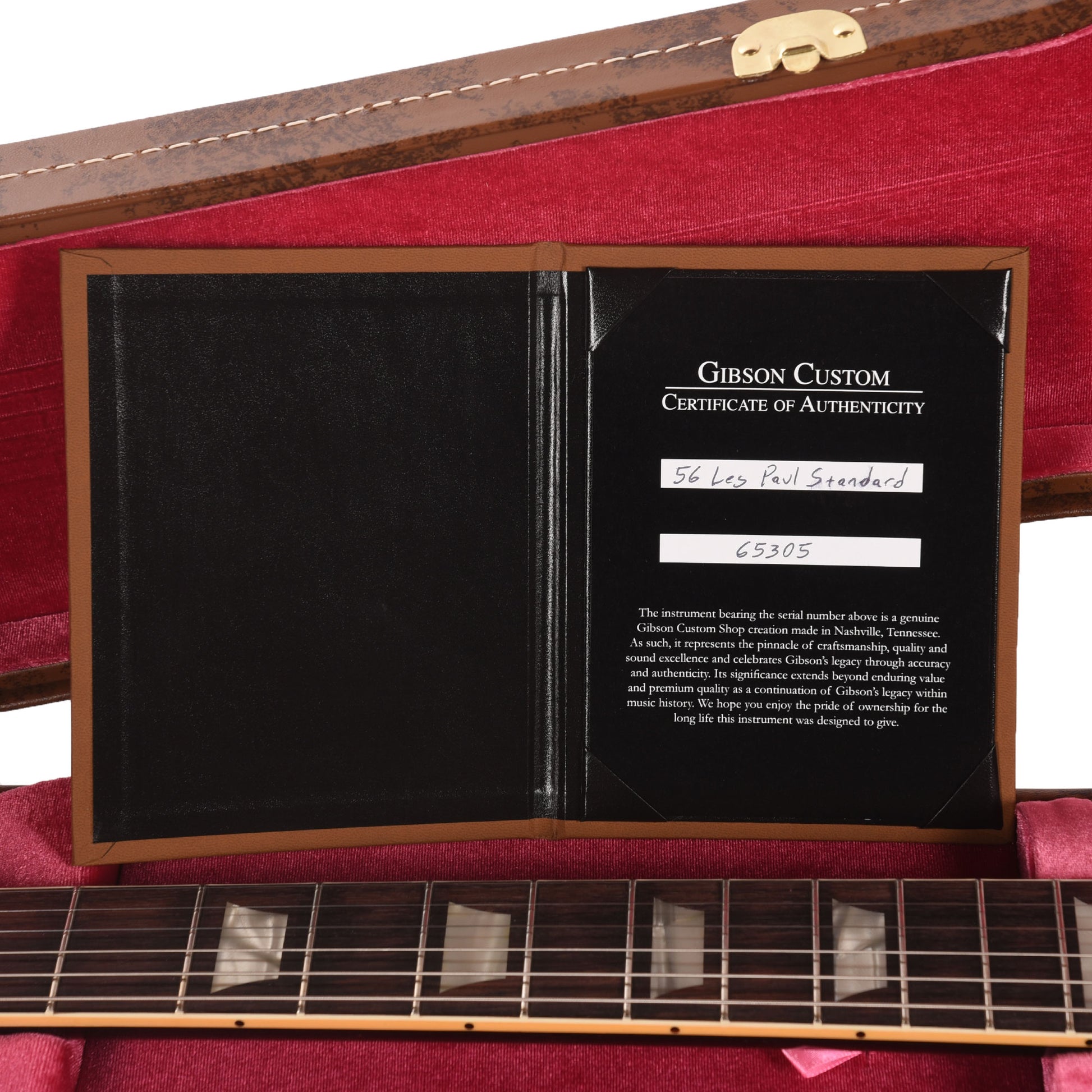 Gibson Custom Shop 1956 Les Paul Standard Antique Ebony VOS w/P90 Pickups Electric Guitars / Solid Body
