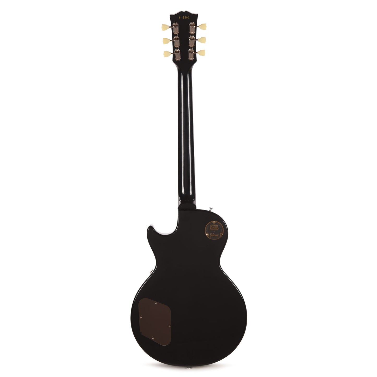 Gibson Custom Shop 1956 Les Paul Standard Antique Ebony VOS w/P90 Pickups Electric Guitars / Solid Body