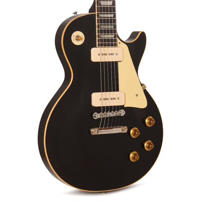 Gibson Custom Shop 1956 Les Paul Standard Antique Ebony VOS w/P90 Pickups Electric Guitars / Solid Body