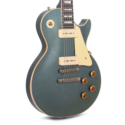 Gibson Custom Shop 1956 Les Paul Standard Antique Pelham Blue Murphy Lab Light Aged w/P90 Pickups Electric Guitars / Solid Body