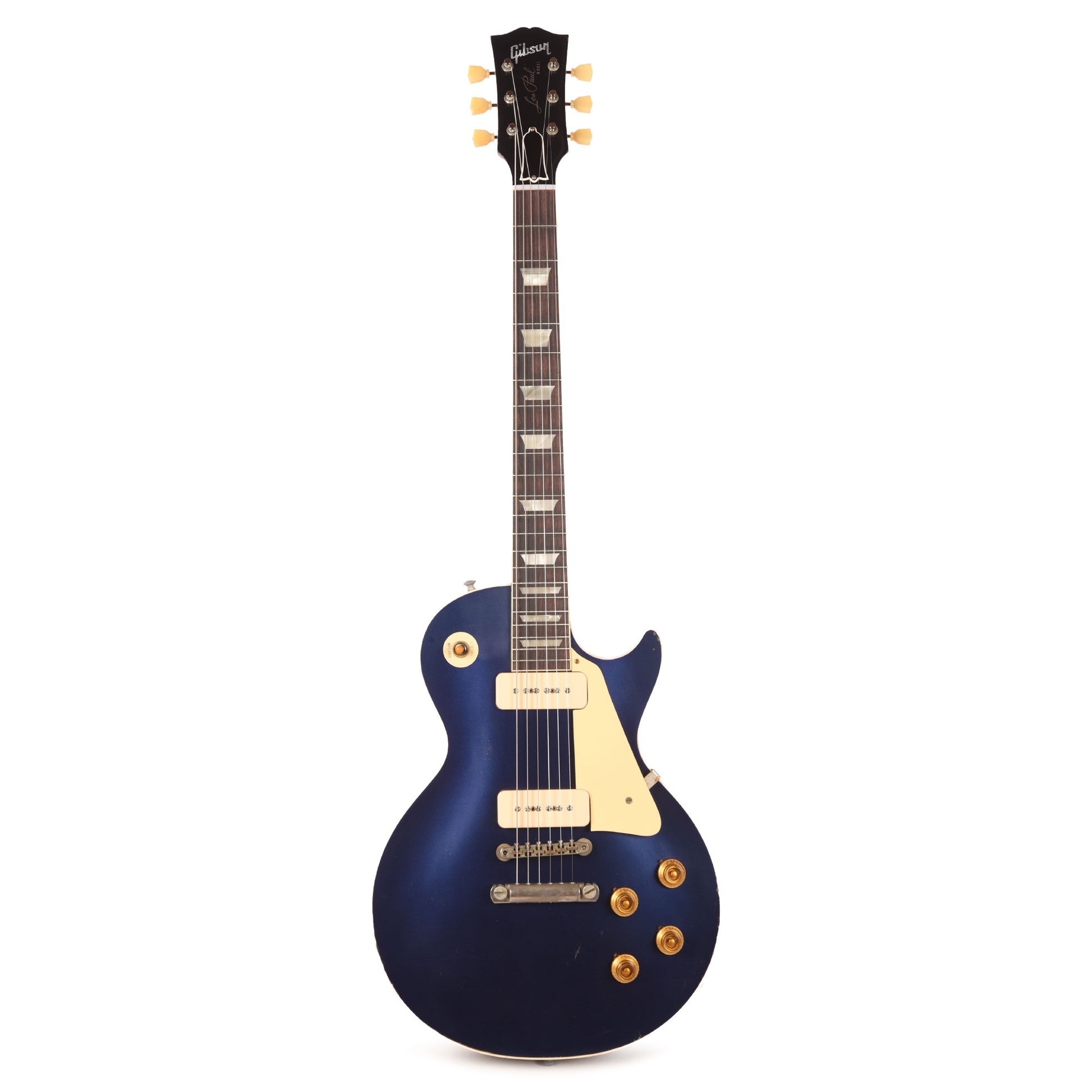 Gibson Custom Shop 1956 Les Paul Standard Candy Apple Blue Murphy Lab Light Aged w/P90 Pickups Electric Guitars / Solid Body