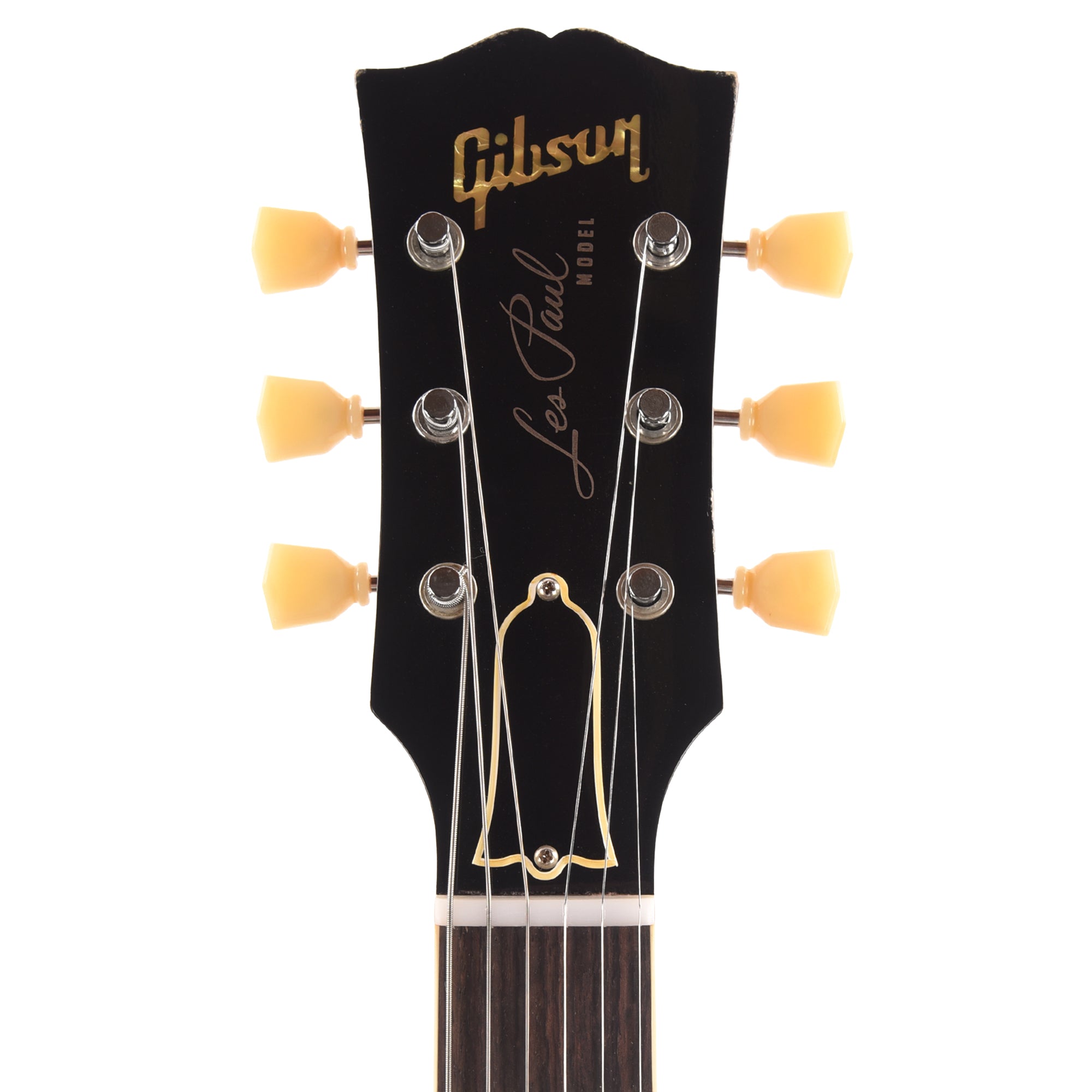 Gibson Custom Shop 1956 Les Paul Standard Ebony Top Murphy Lab Light Aged w/Bigsby B7 Electric Guitars / Solid Body