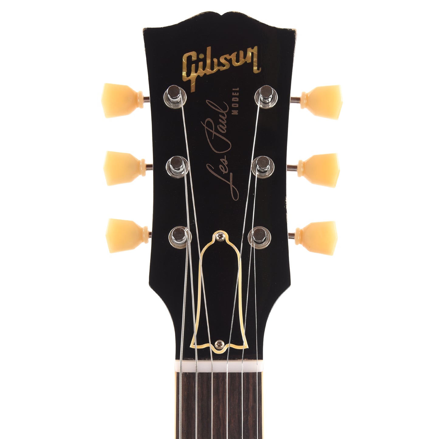 Gibson Custom Shop 1956 Les Paul Standard Ebony Top Murphy Lab Light Aged w/Bigsby B7 Electric Guitars / Solid Body