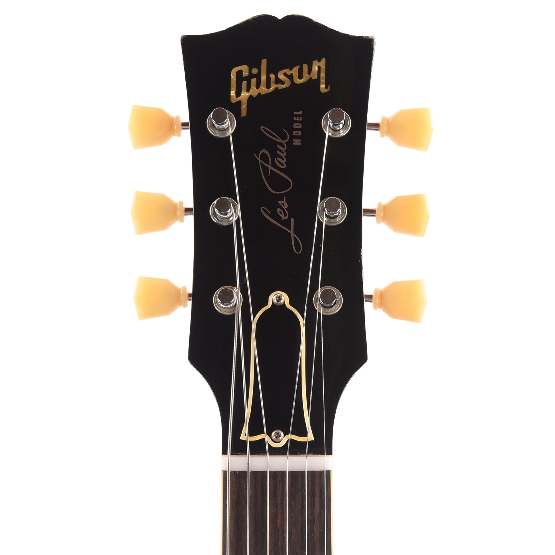 Gibson Custom Shop 1956 Les Paul Standard Ebony Top Murphy Lab Light Aged w/Bigsby B7 Electric Guitars / Solid Body