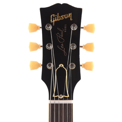 Gibson Custom Shop 1956 Les Paul Standard Ebony Top Murphy Lab Light Aged w/Bigsby B7 Electric Guitars / Solid Body