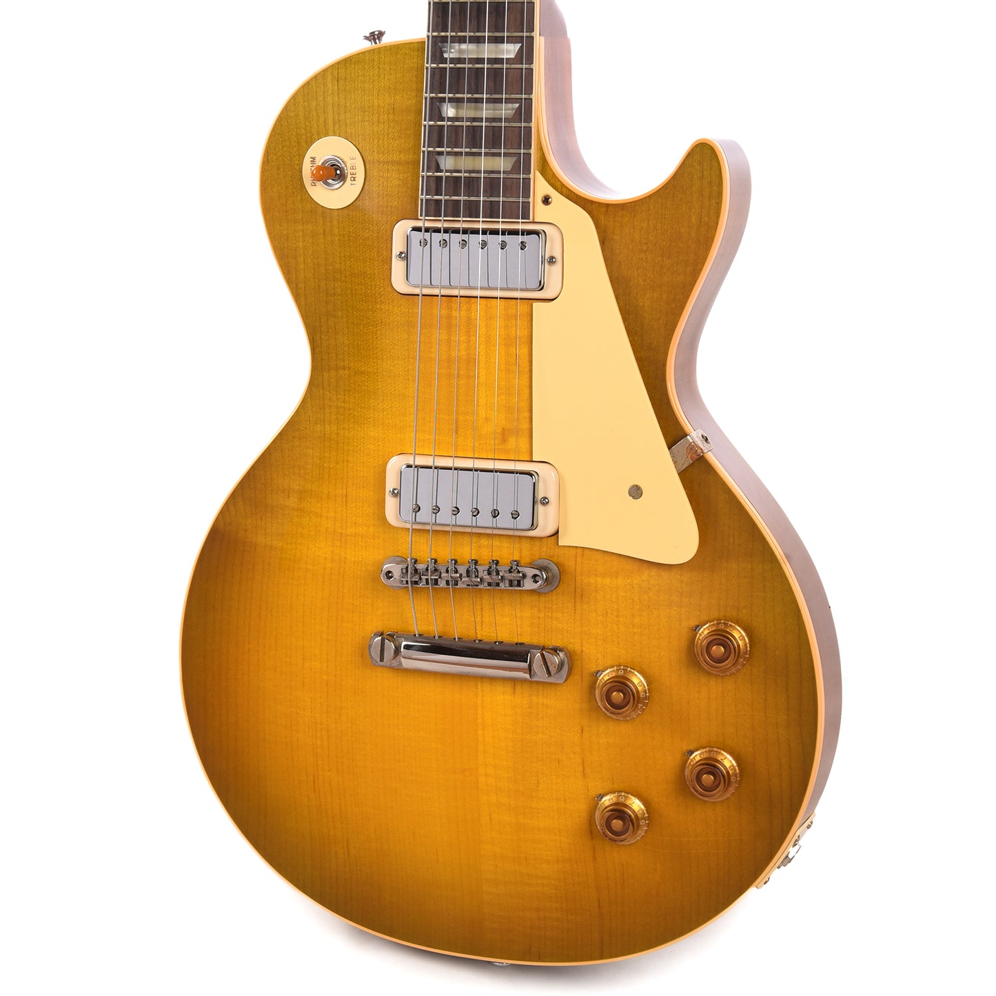 Gibson Custom Shop 1956 Les Paul Standard Green Lemon VOS w/Stinger & Mini Humbuckers DEMO Electric Guitars / Solid Body