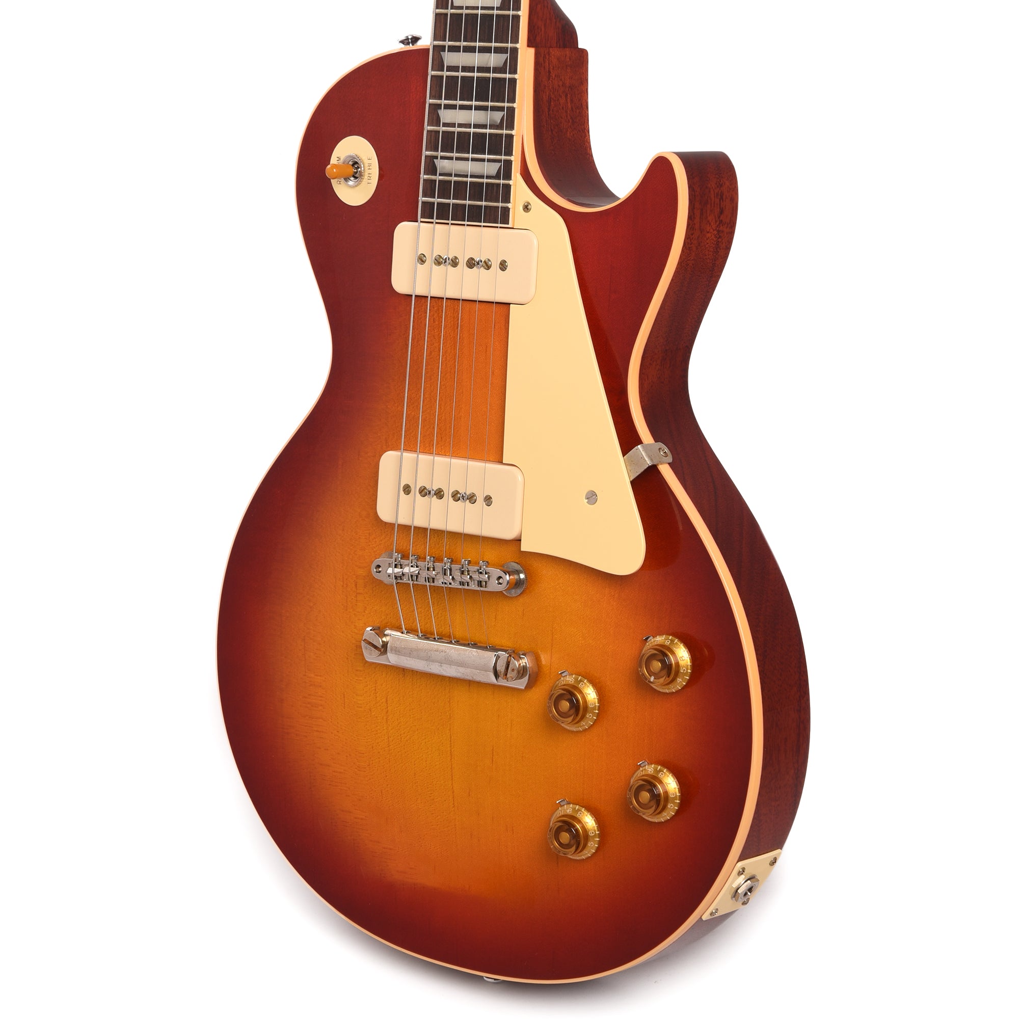 Gibson Custom Shop 1956 Les Paul Standard Heavy Antique Factory Burst VOS w/P90 Pickups Electric Guitars / Solid Body
